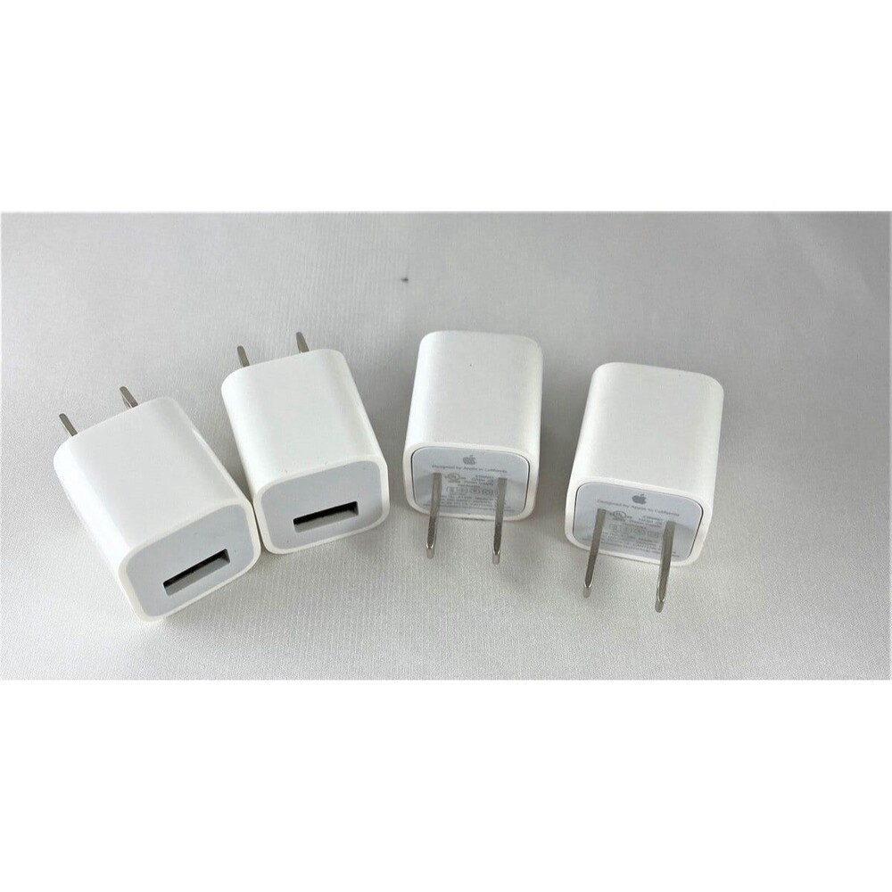 4 Apple 5w USB power adapter Wall Charger -  #A207